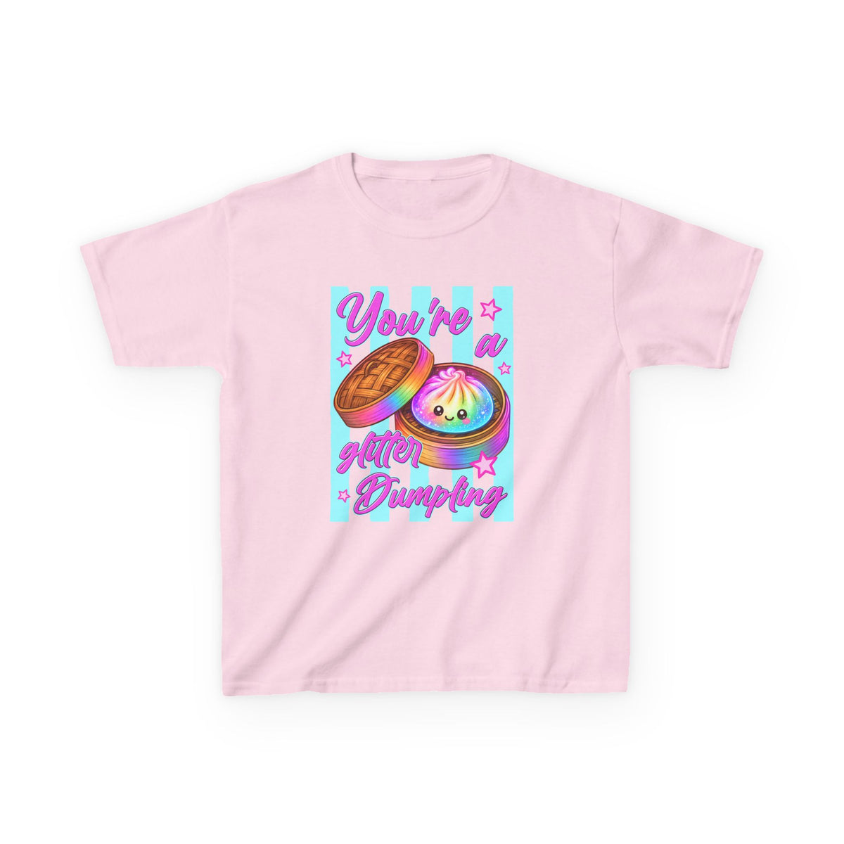 Kids you’re a glitter dumpling T-shirt