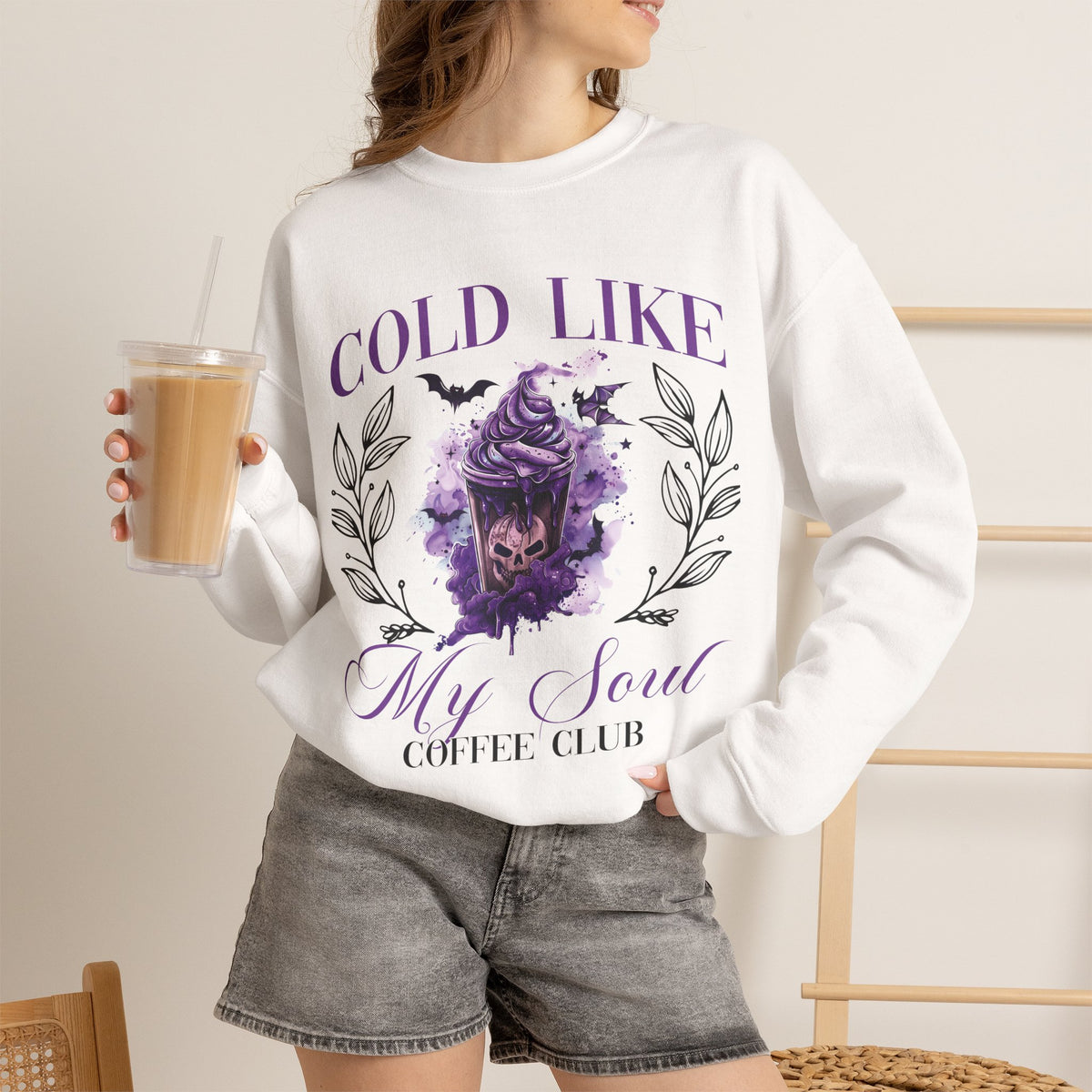 Unisex cold like my soul coffee club sweatshirt