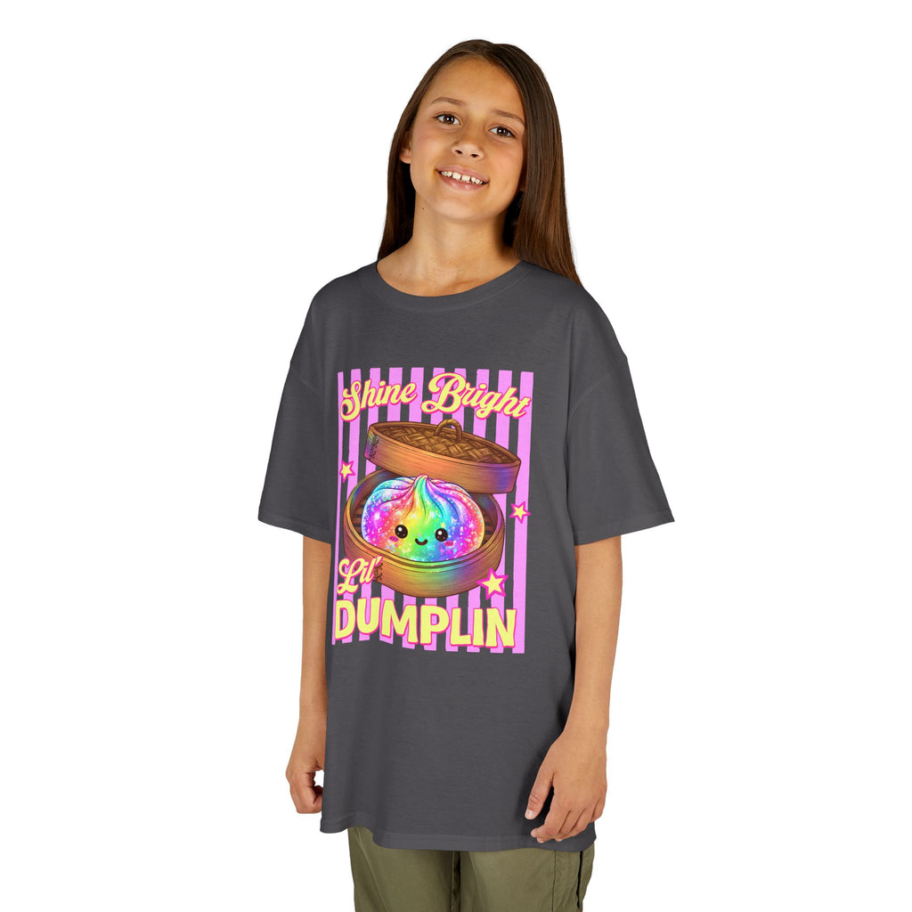 Kids shine bright lil dumplin T-shirt