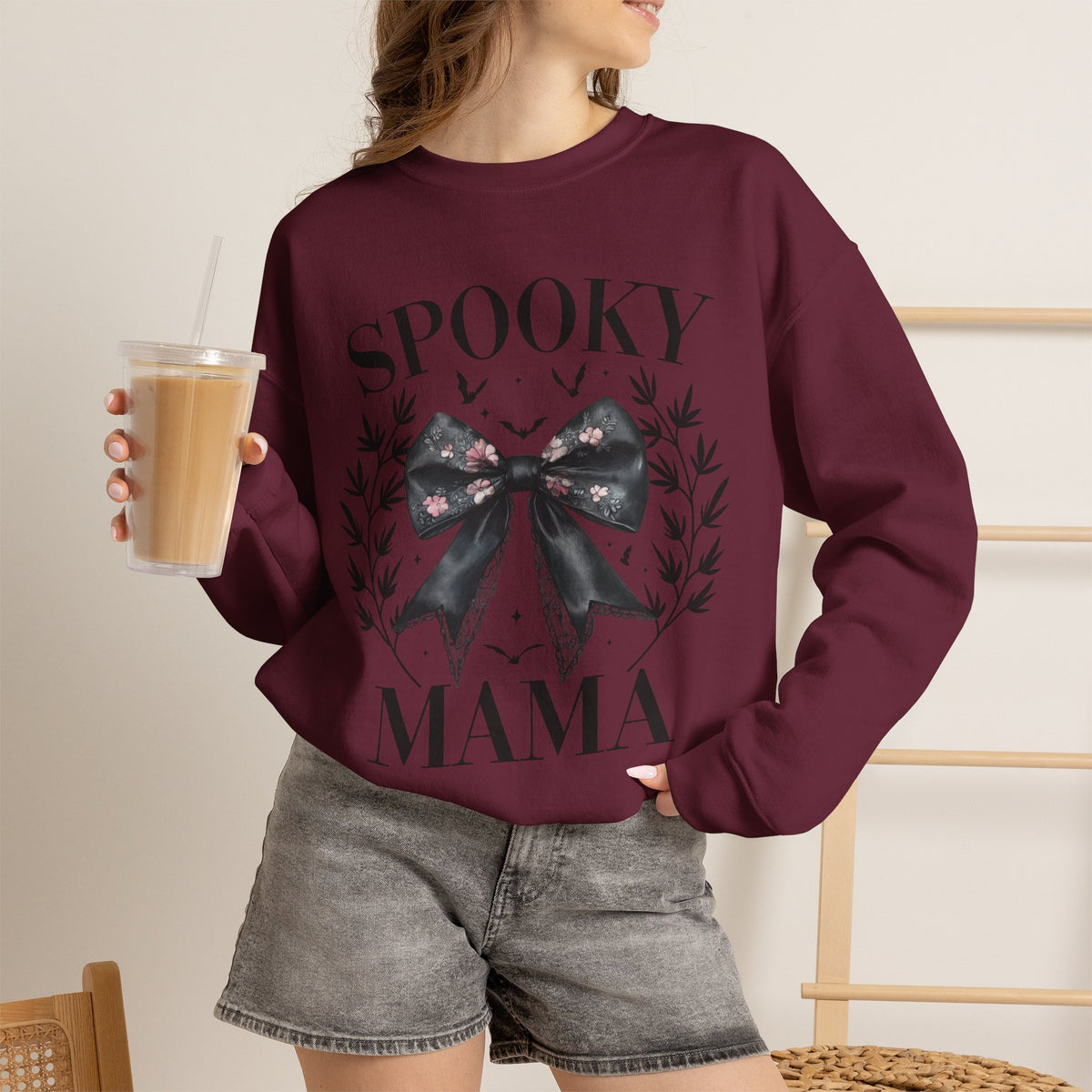 Unisex spooky mama sweatshirt