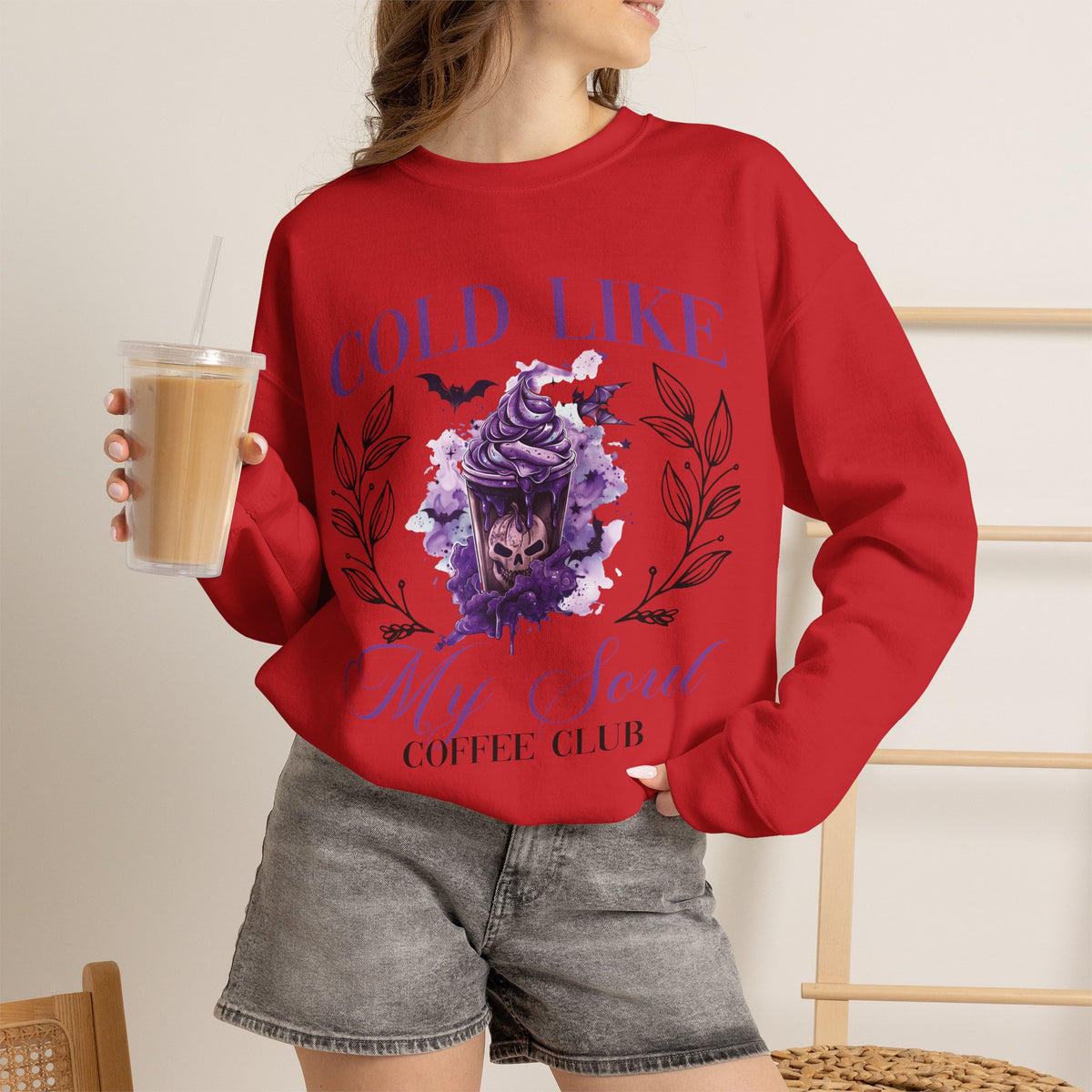 Unisex cold like my soul coffee club sweatshirt