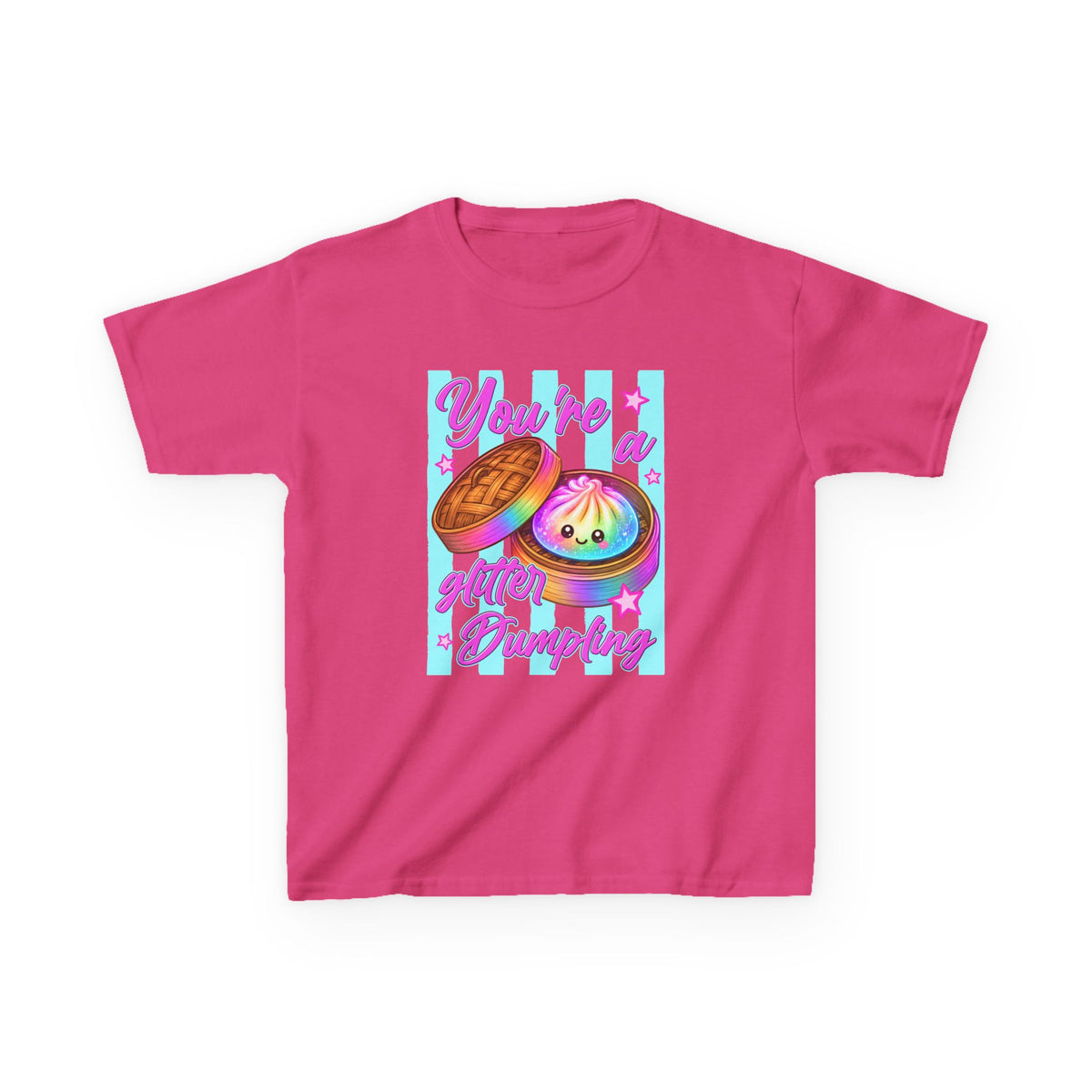 Kids you’re a glitter dumpling T-shirt