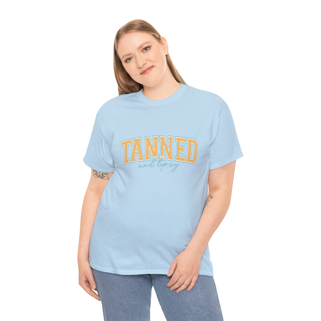 Unisex Tanned and Tipsy T-shirt