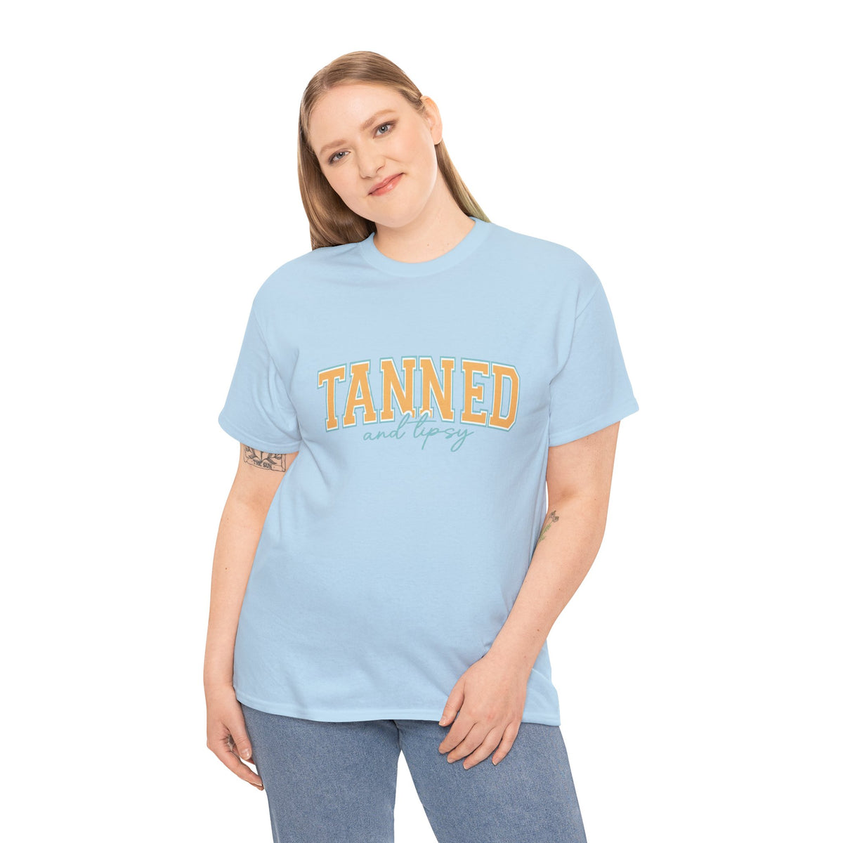 Unisex Tanned and Tipsy T-shirt