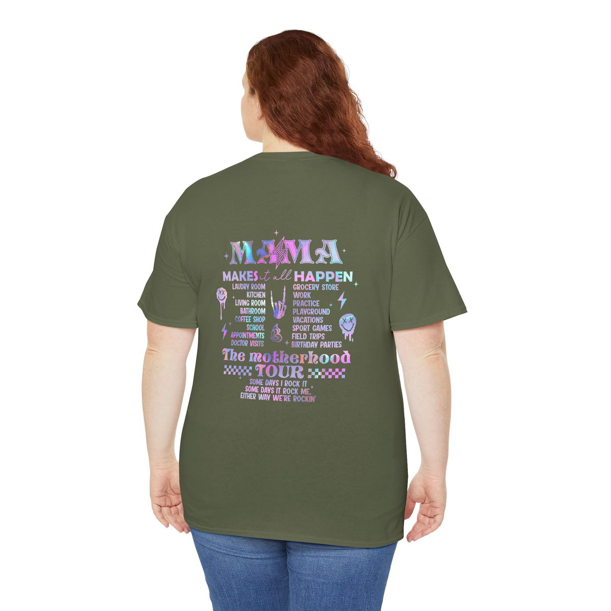 Unisex Mom, funny tour T-shirt