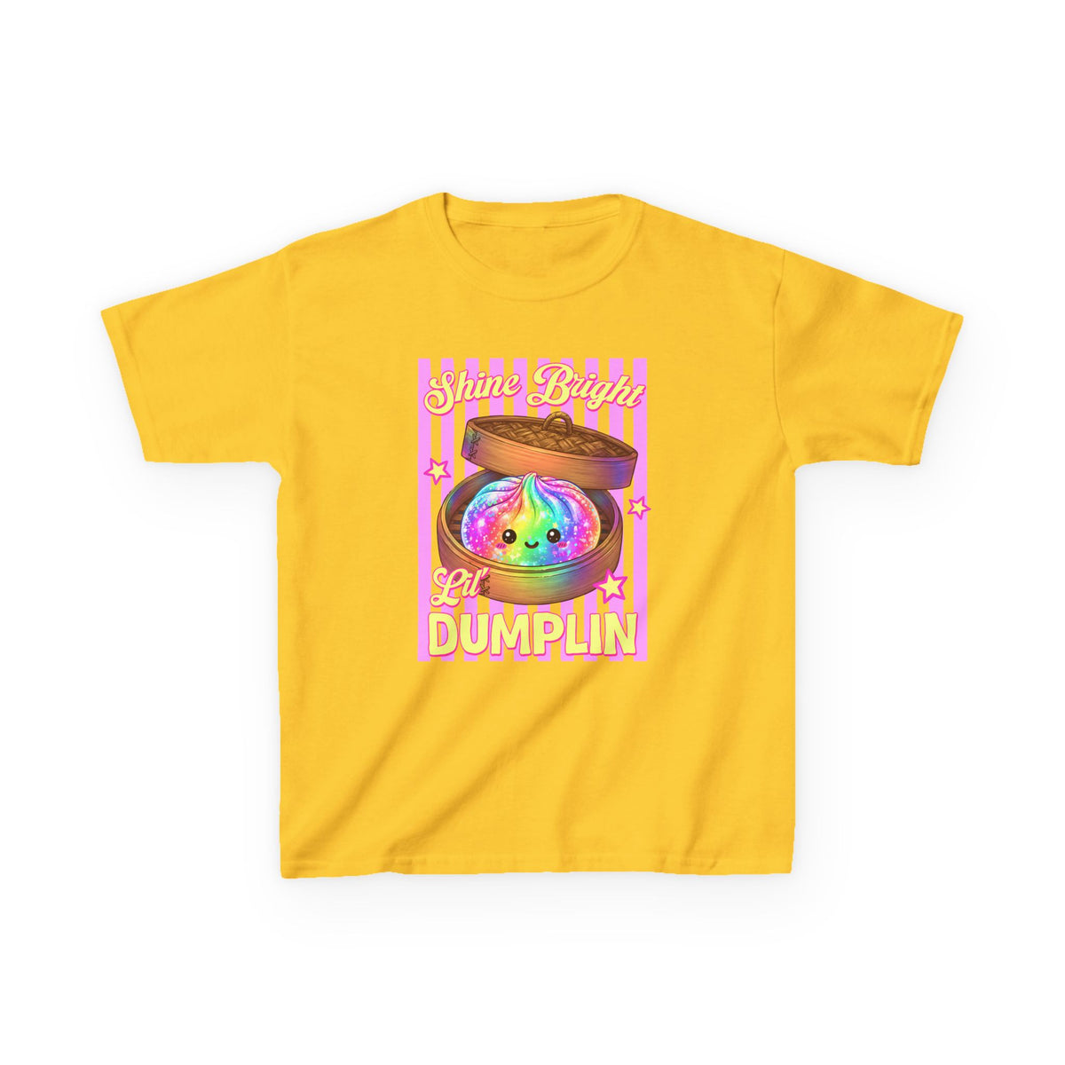 Kids shine bright lil dumplin T-shirt