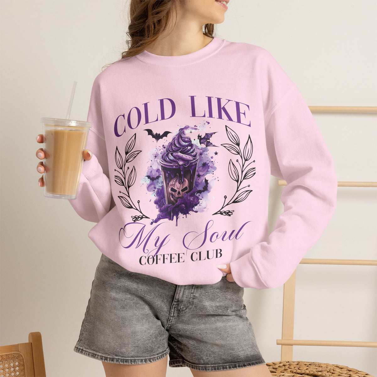 Unisex cold like my soul coffee club sweatshirt