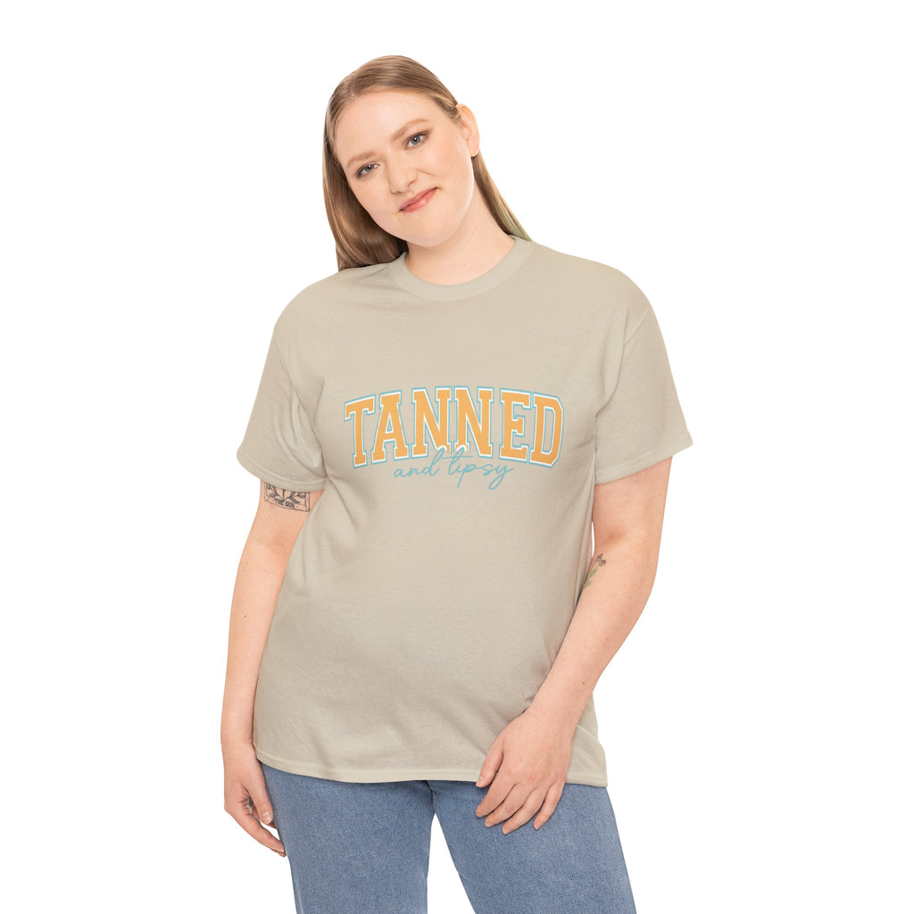 Unisex Tanned and Tipsy T-shirt