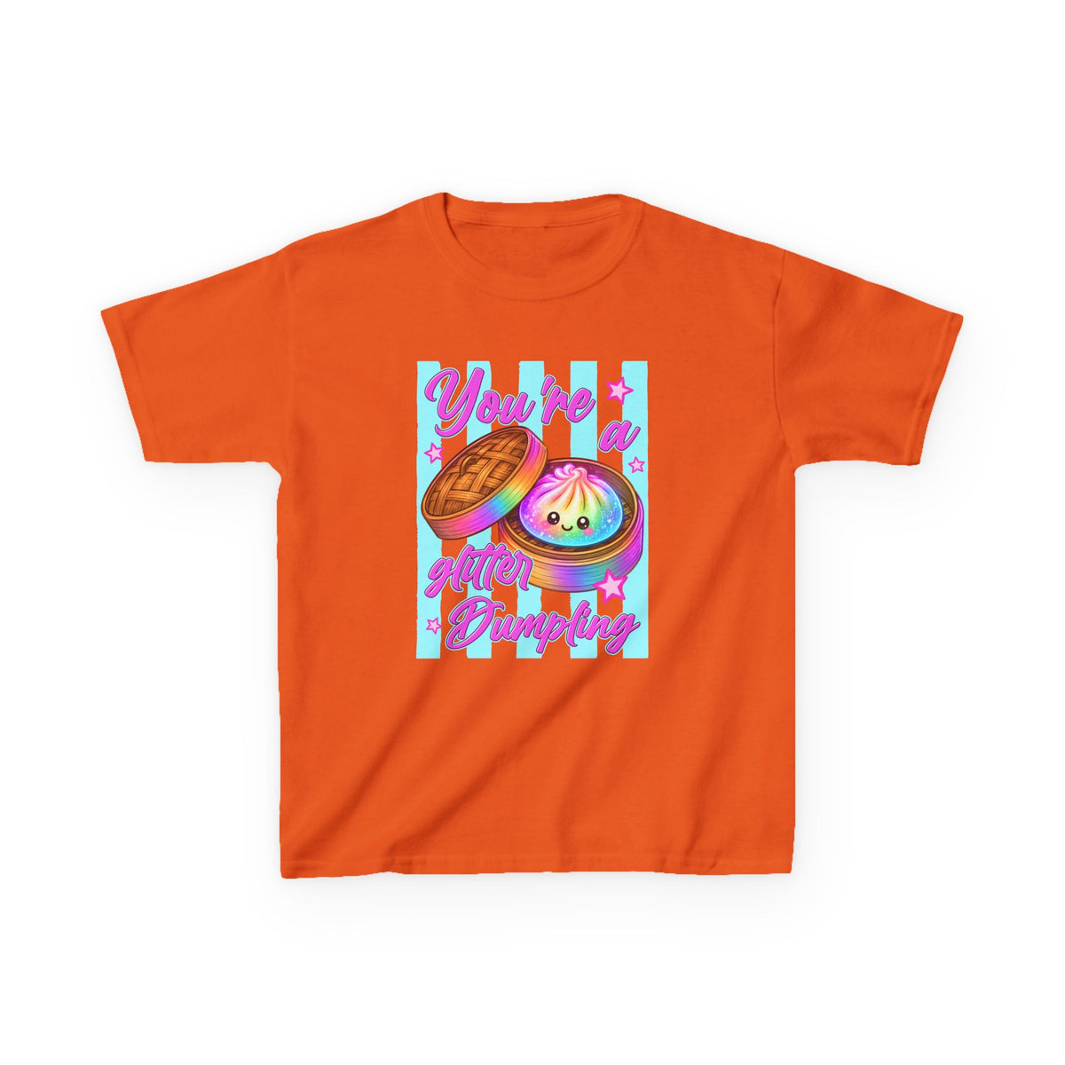 Kids you’re a glitter dumpling T-shirt