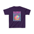 Kids- in a world where you can be anything be glitter dumpling T-shirt