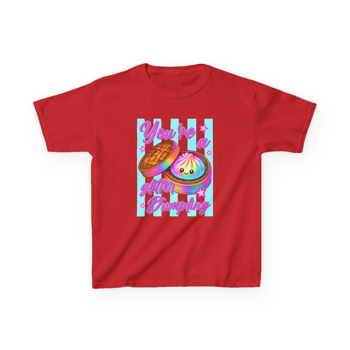 Kids you’re a glitter dumpling T-shirt