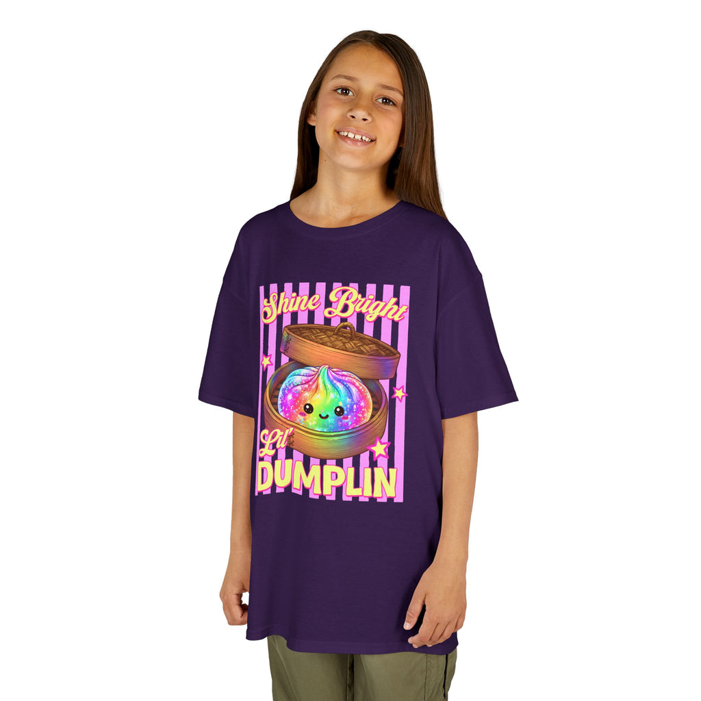 Kids shine bright lil dumplin T-shirt