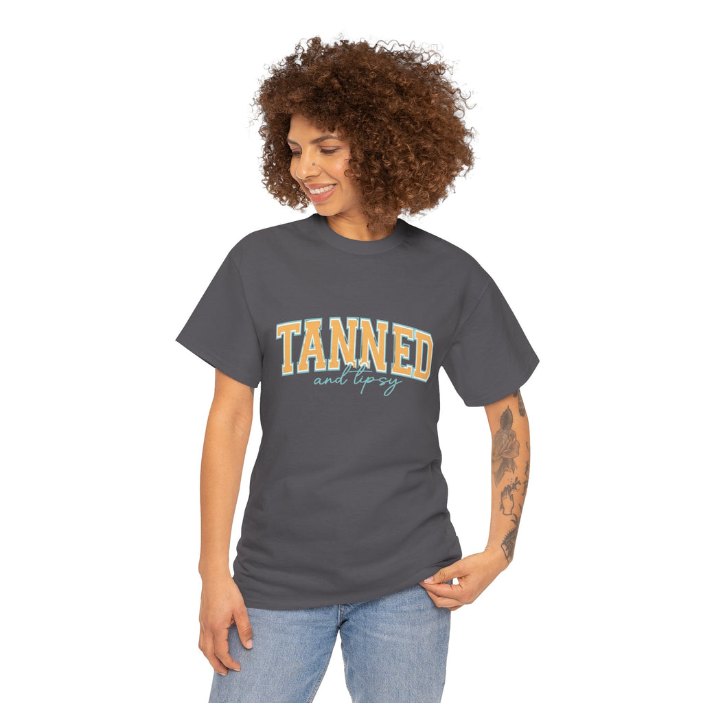Unisex Tanned and Tipsy T-shirt