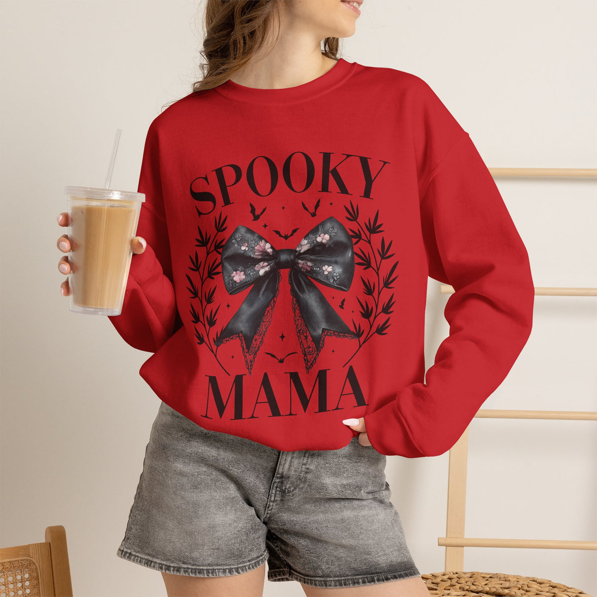 Unisex spooky mama sweatshirt