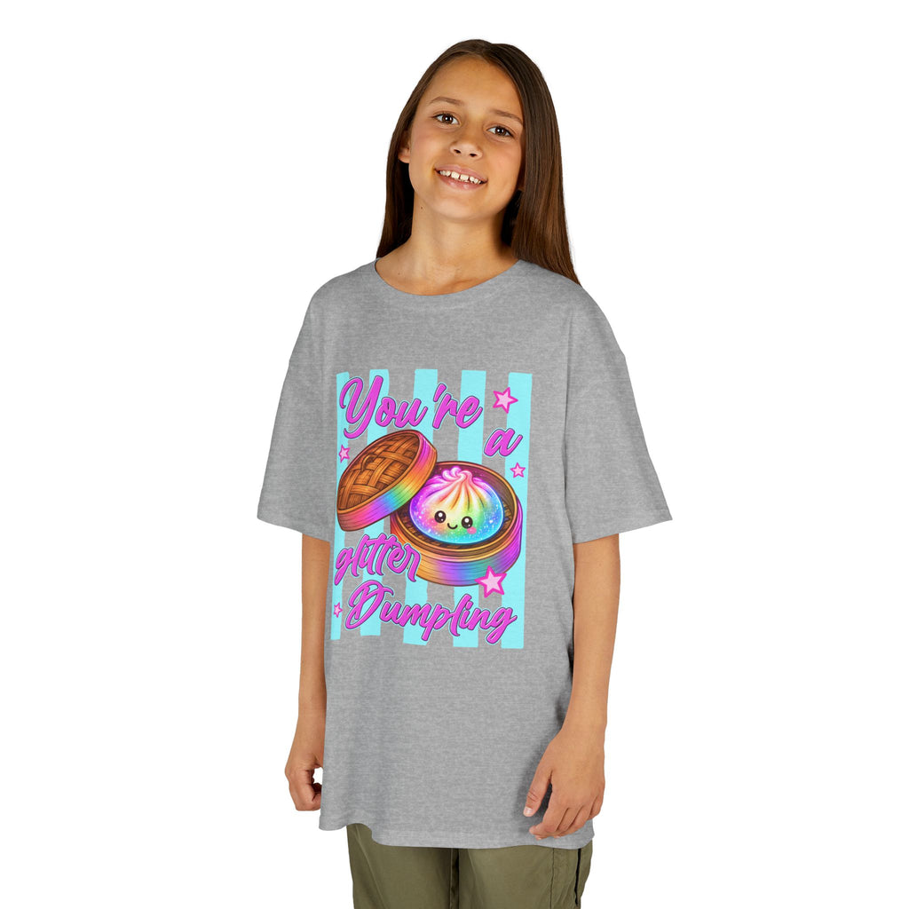 Kids you’re a glitter dumpling T-shirt