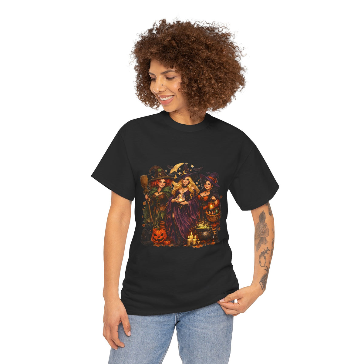 Unisex Witch Halloween T-shirt