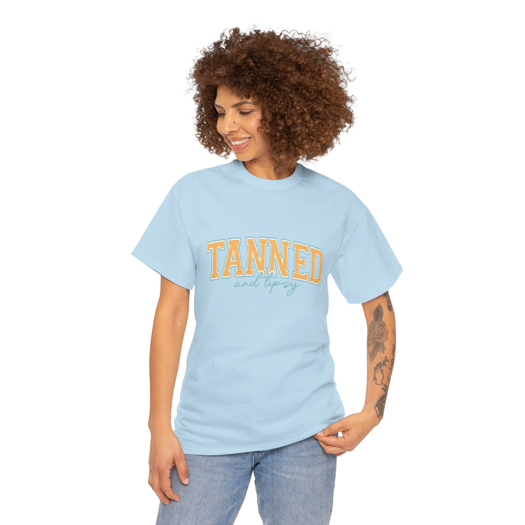 Unisex Tanned and Tipsy T-shirt