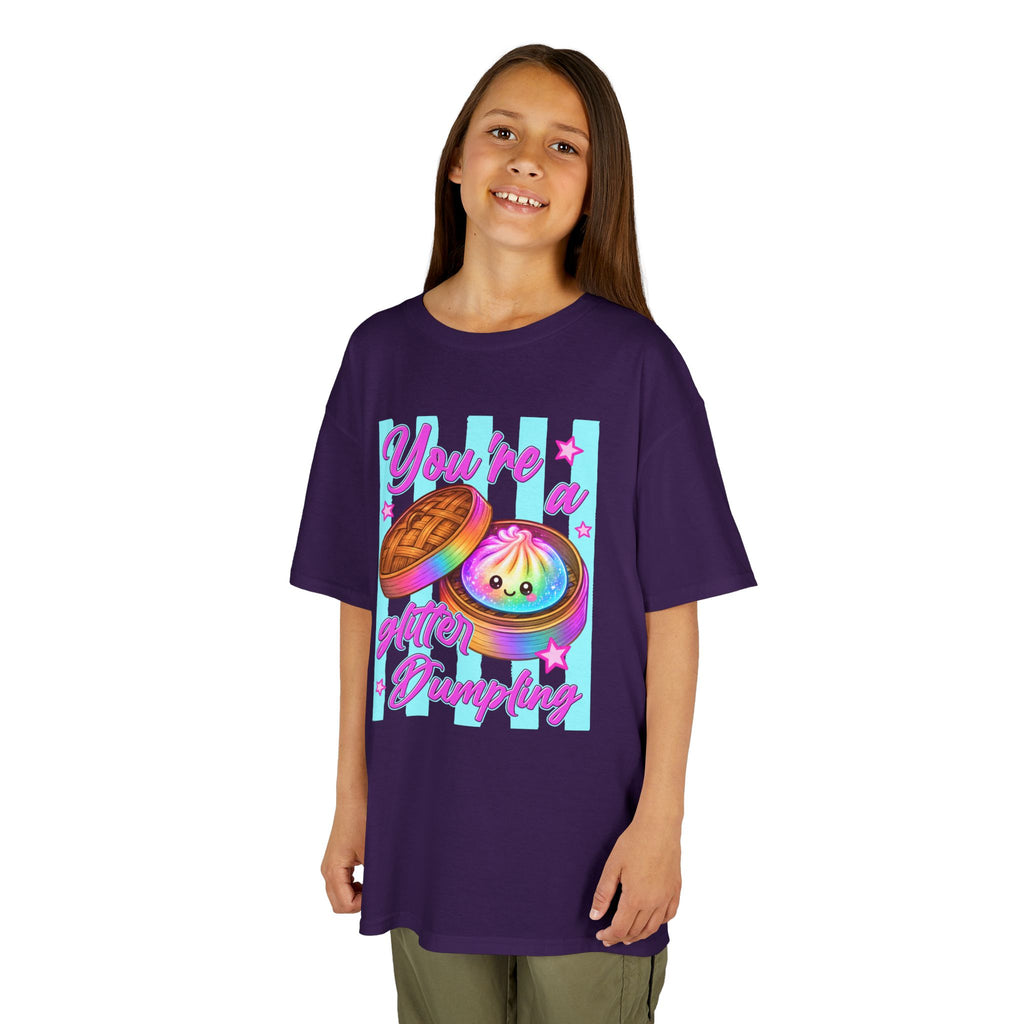 Kids you’re a glitter dumpling T-shirt