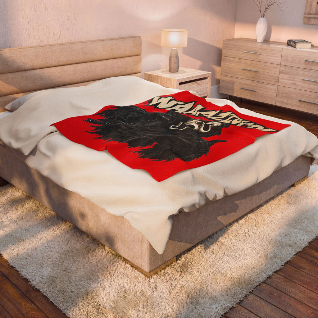 Funny halloween waaazzup blanket