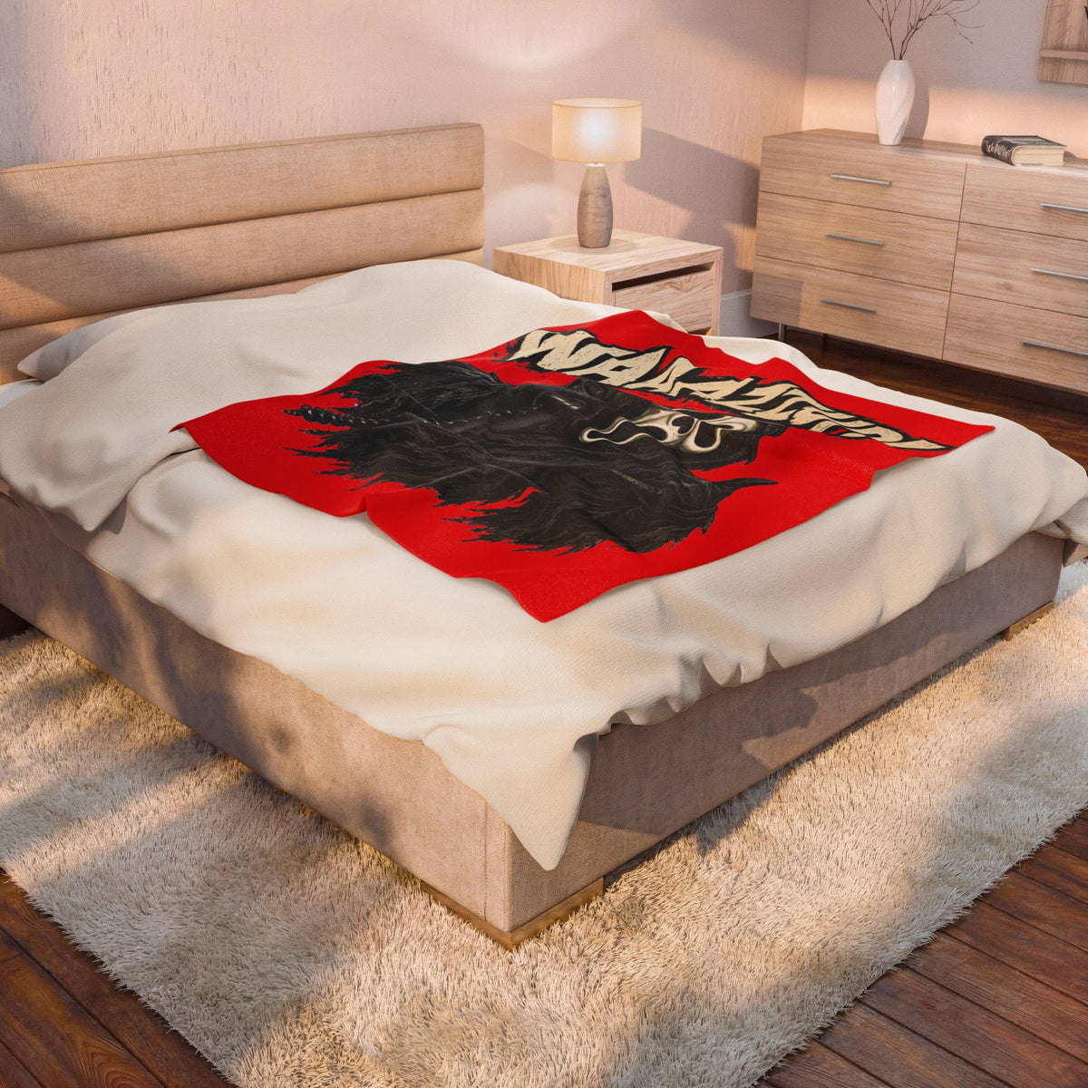 Funny halloween waaazzup blanket