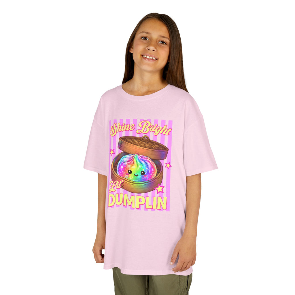 Kids shine bright lil dumplin T-shirt