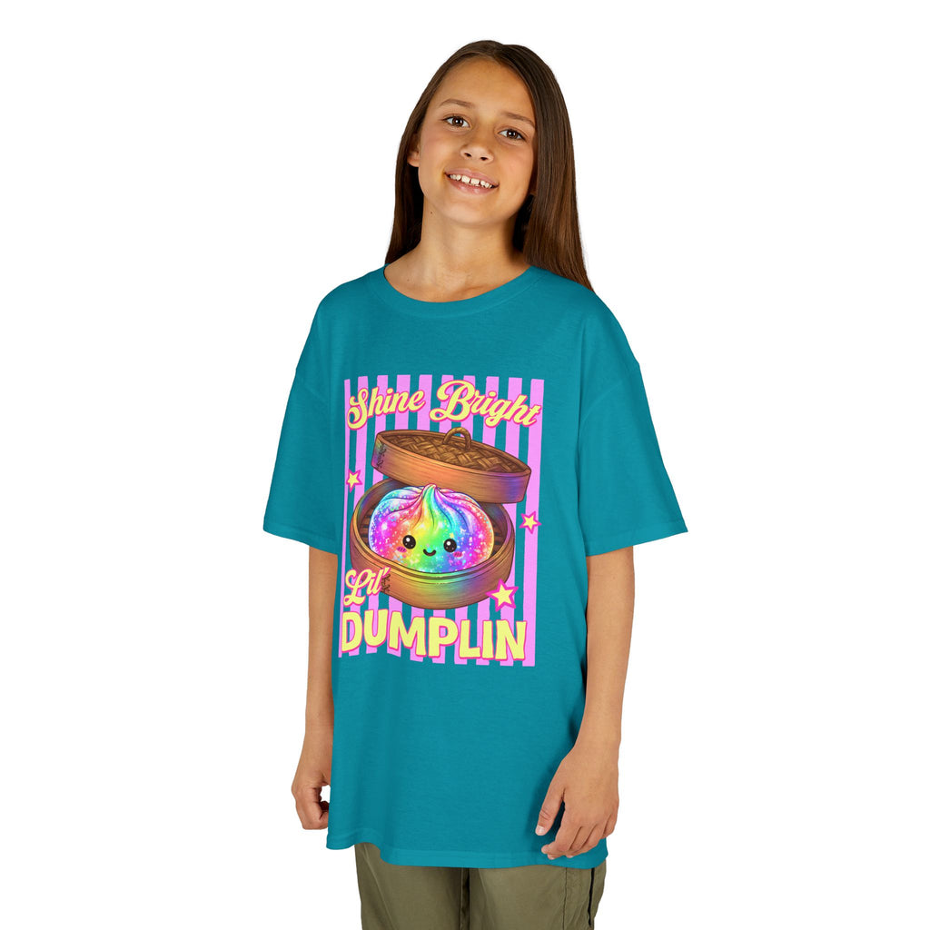 Kids shine bright lil dumplin T-shirt