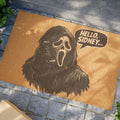 Doormat funny Halloween hello Sidney