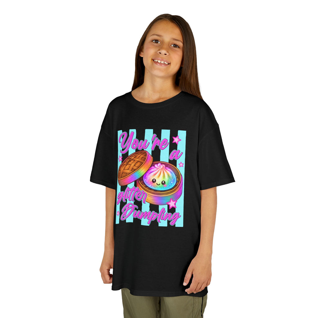 Kids you’re a glitter dumpling T-shirt