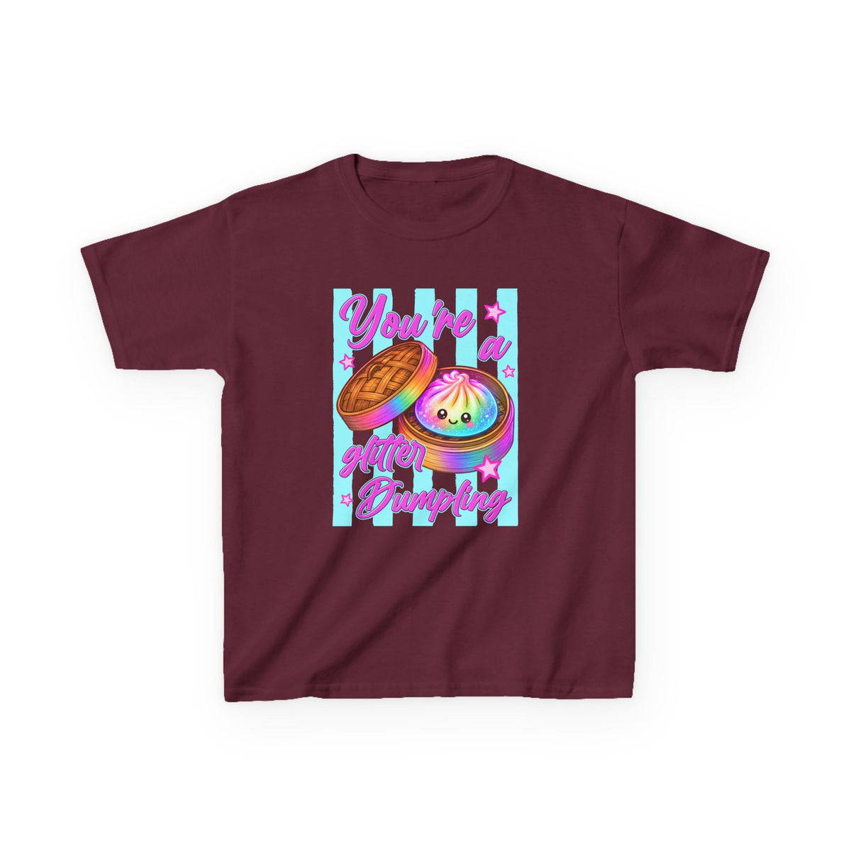 Kids you’re a glitter dumpling T-shirt