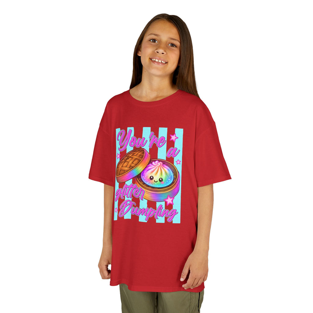 Kids you’re a glitter dumpling T-shirt