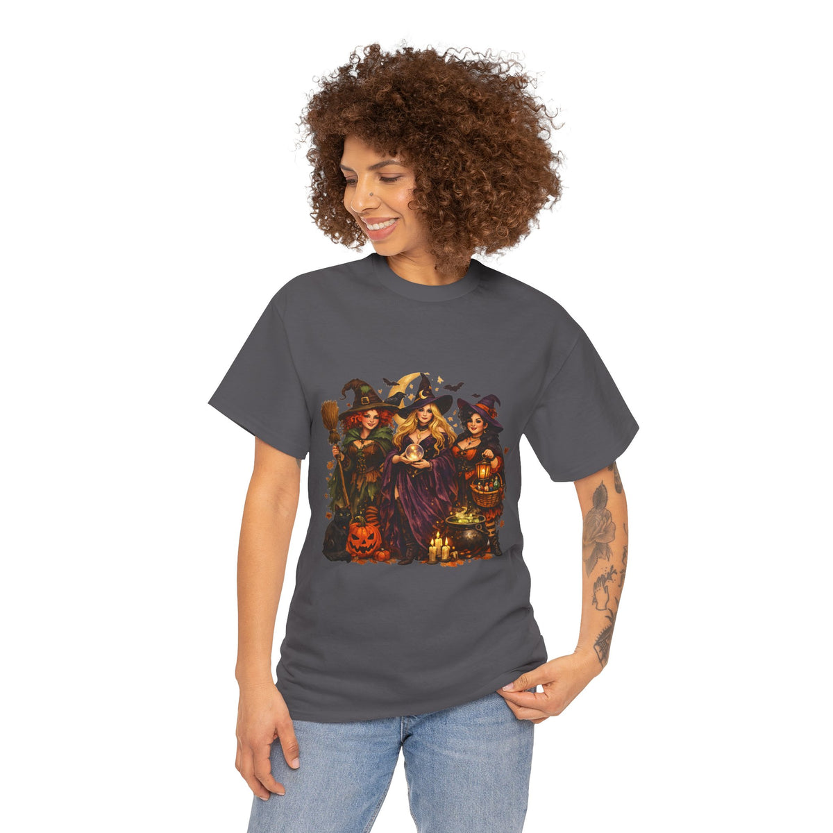Unisex Witch Halloween T-shirt