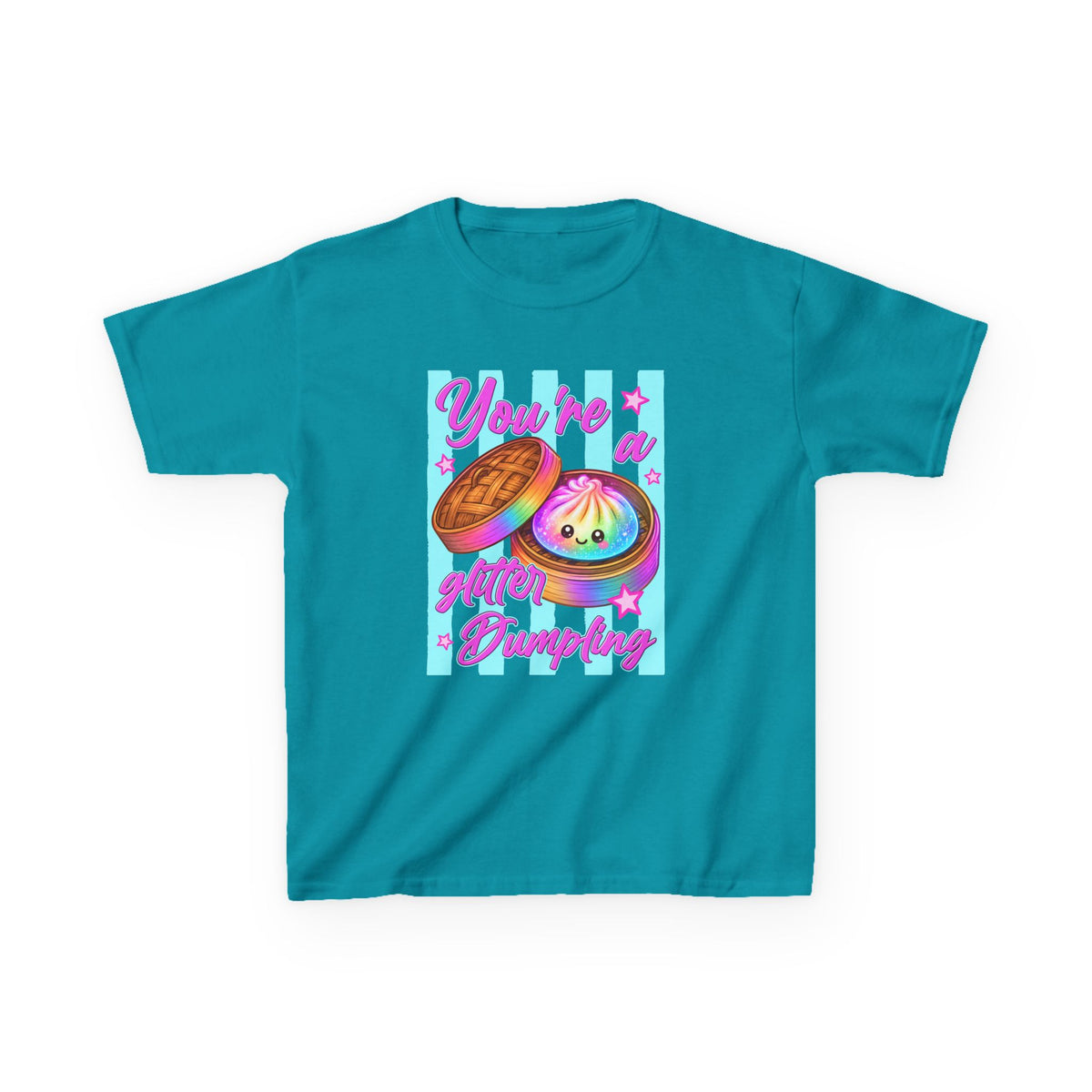 Kids you’re a glitter dumpling T-shirt