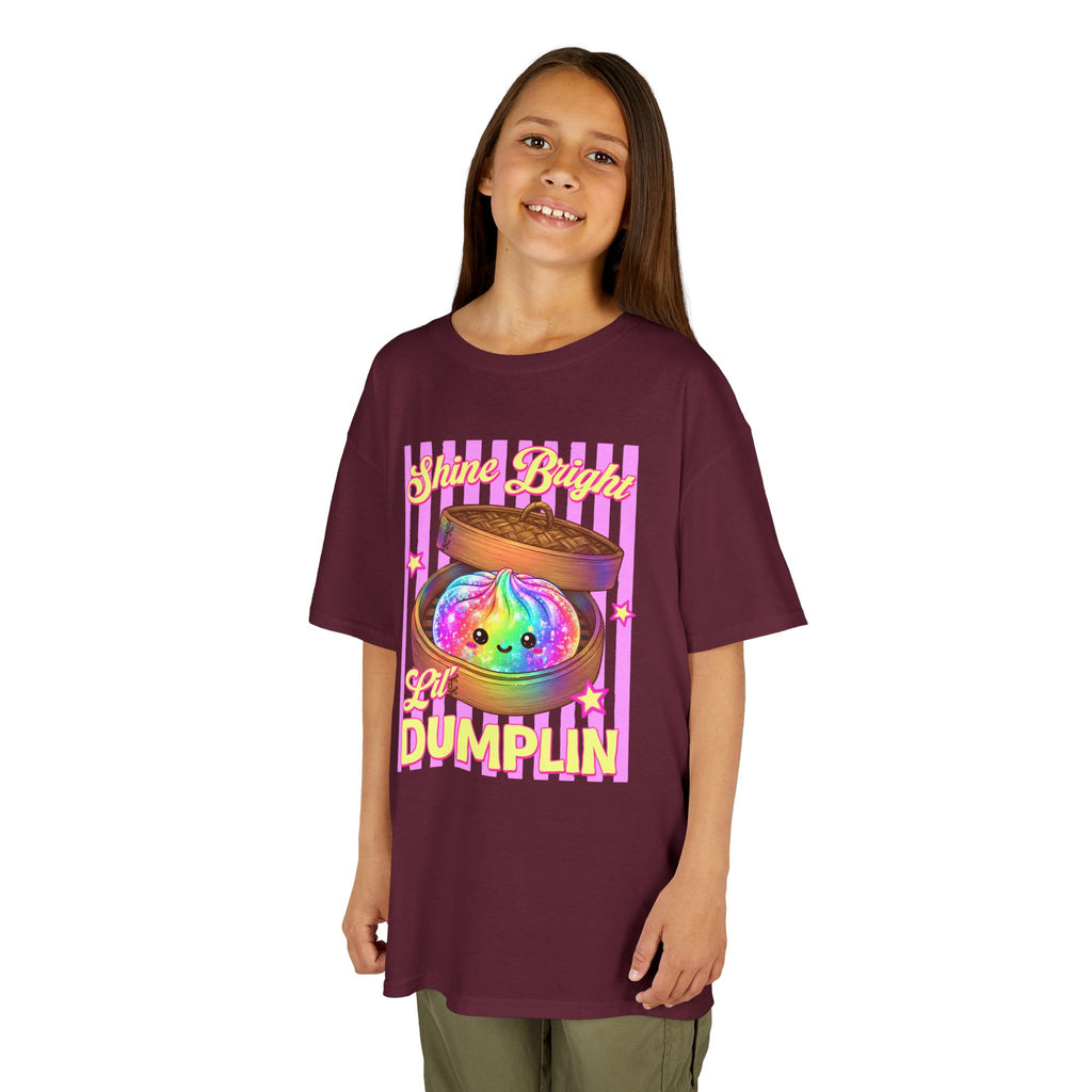 Kids shine bright lil dumplin T-shirt
