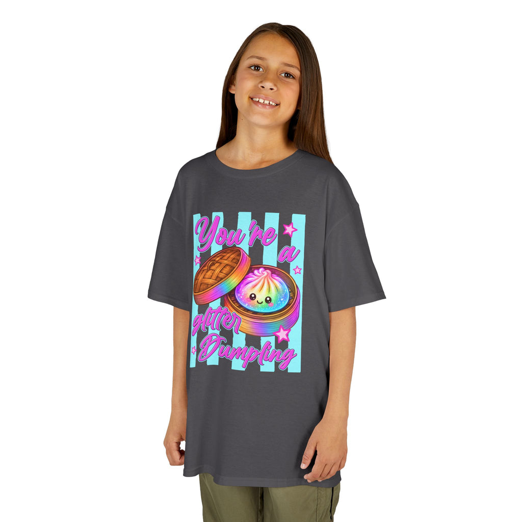 Kids you’re a glitter dumpling T-shirt