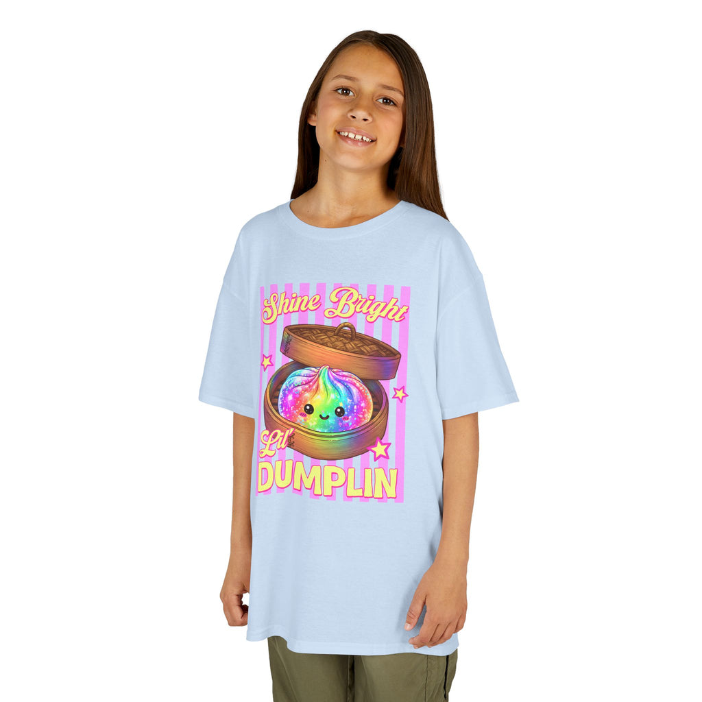 Kids shine bright lil dumplin T-shirt
