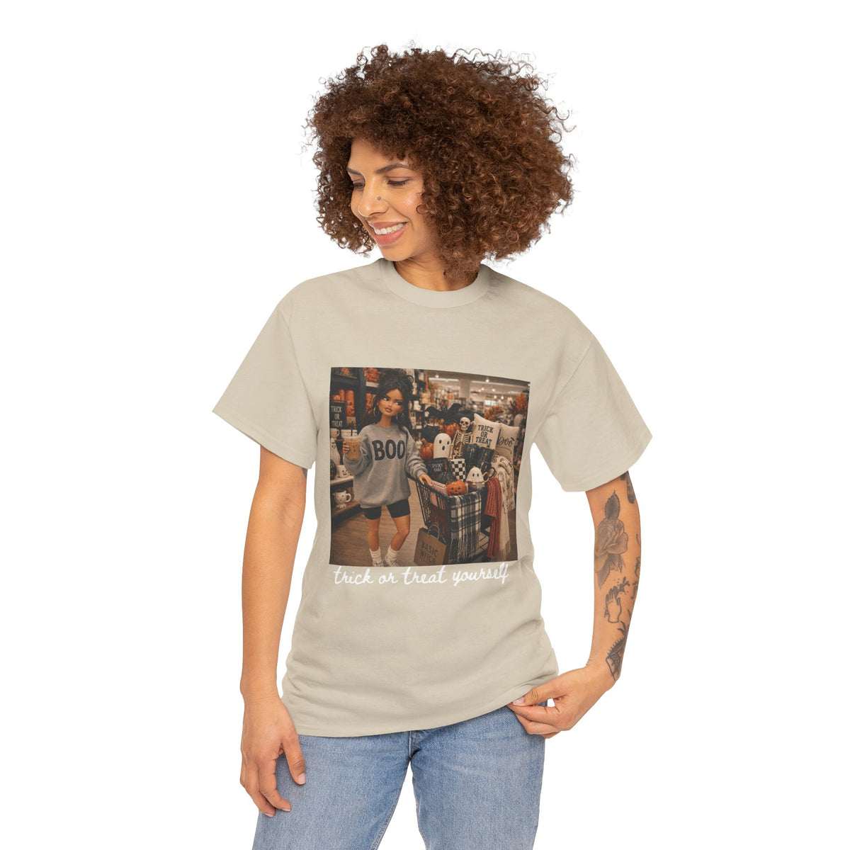 Unisex Halloween trick or treat yourself T-shirt
