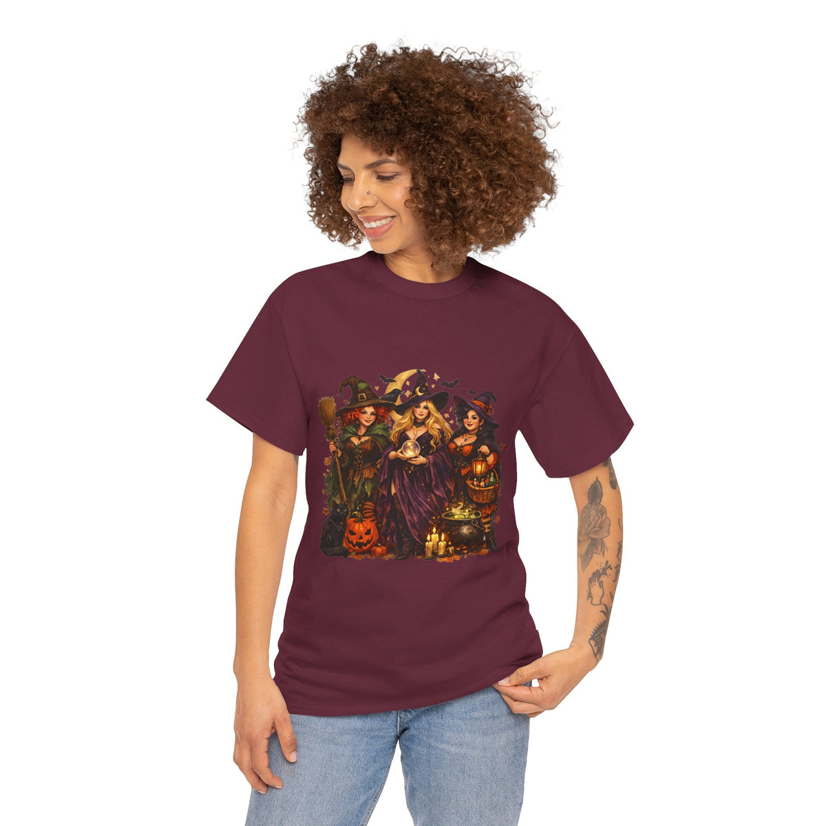 Unisex Witch Halloween T-shirt