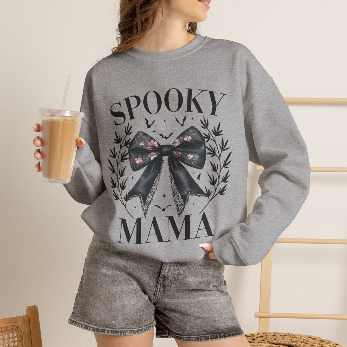 Unisex spooky mama sweatshirt