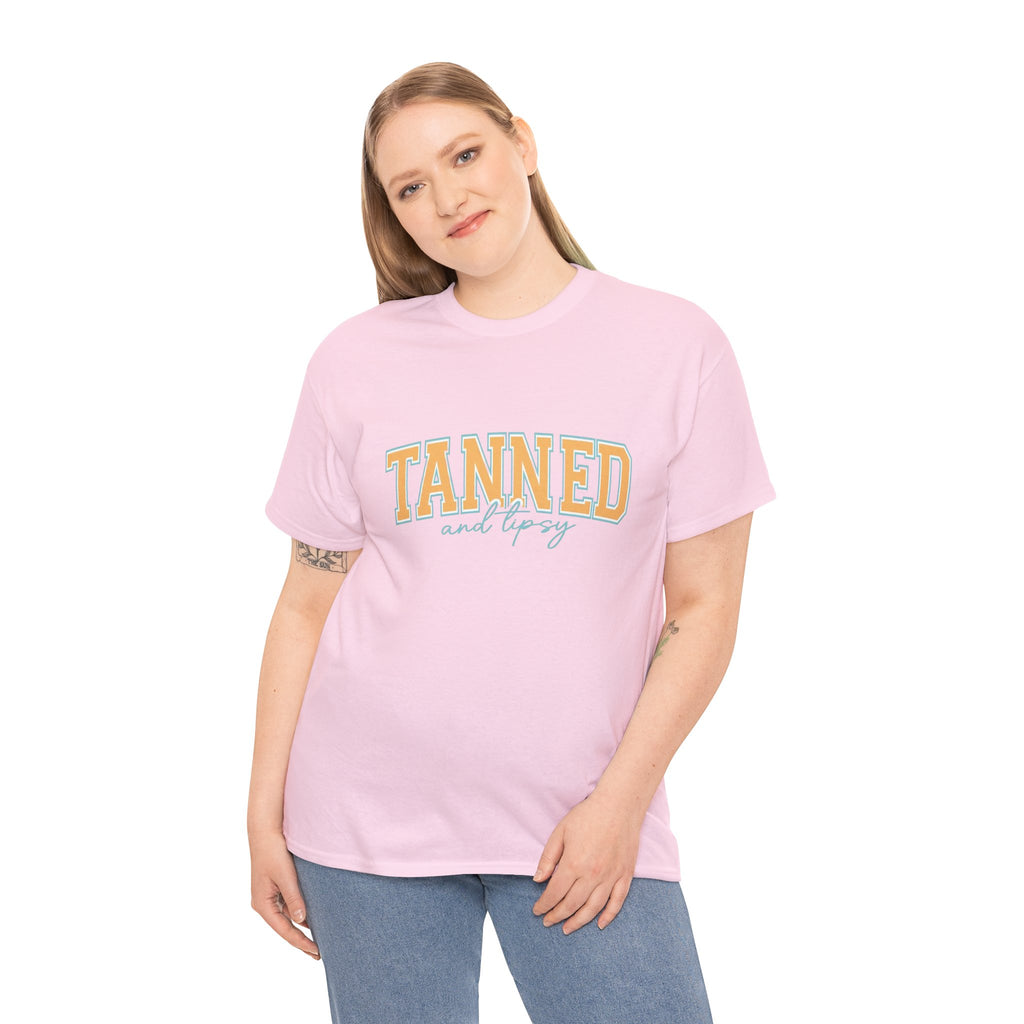 Unisex Tanned and Tipsy T-shirt