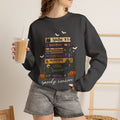 Unisex Halloween movies, VHS sweatshirt