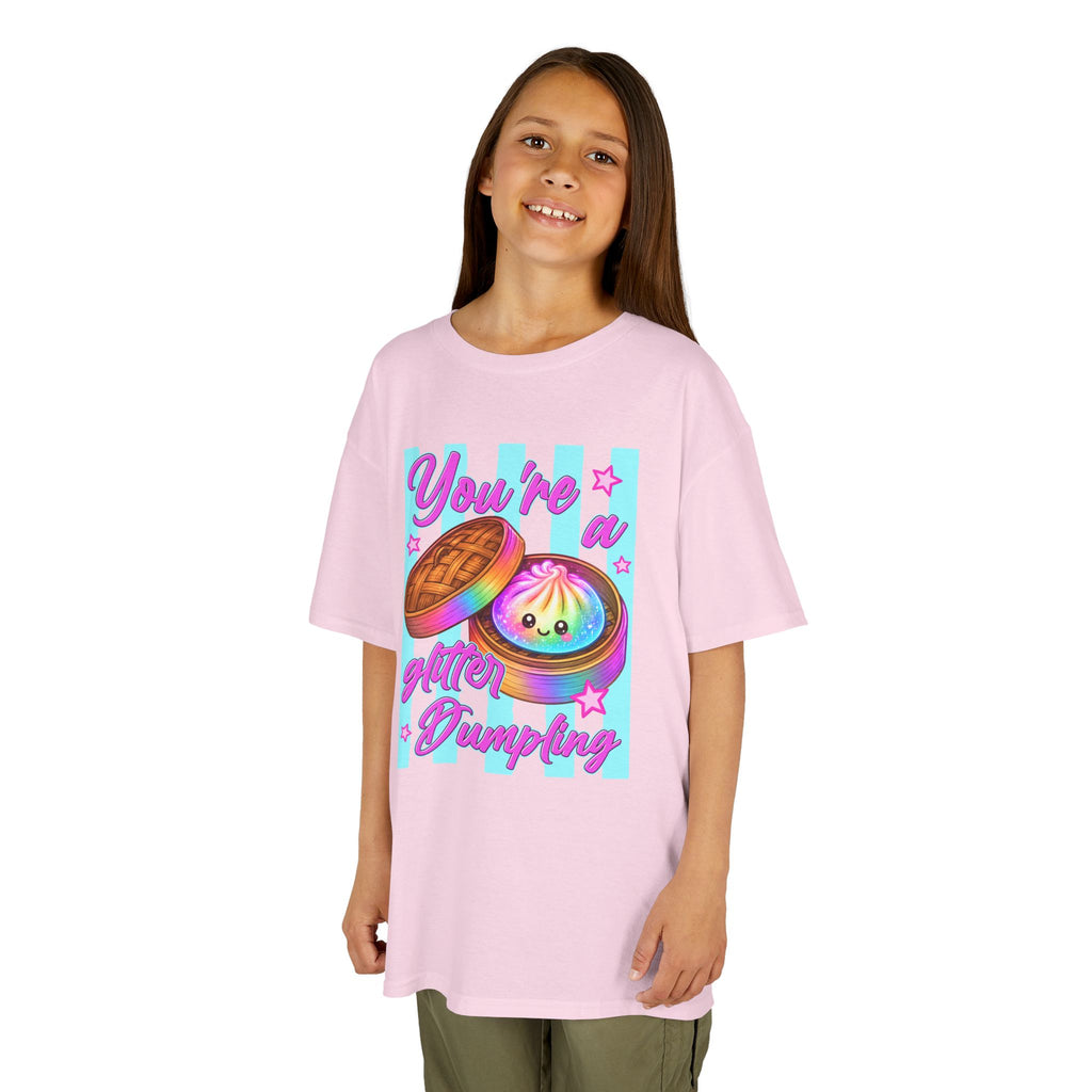 Kids you’re a glitter dumpling T-shirt